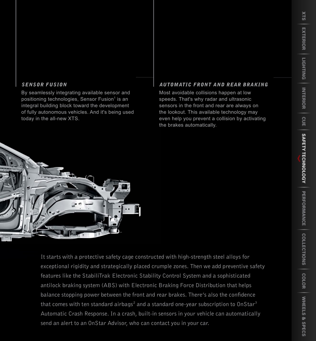 2013 Cadillac XTS Brochure Page 2